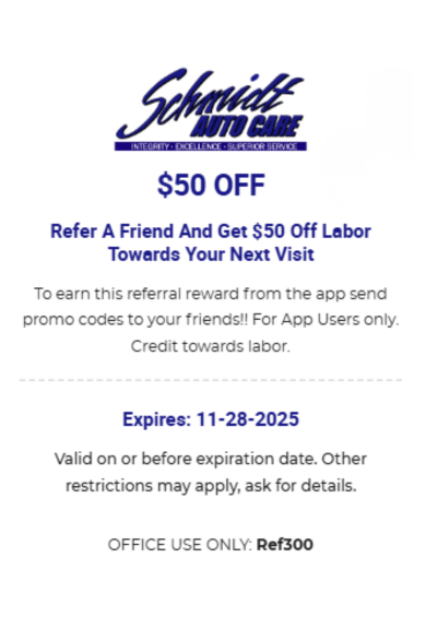 Refer a friend and get $50 off Labor